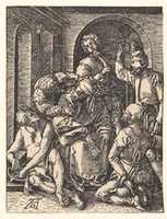 Free download The Mocking of Christ,  from The Small Passion free photo or picture to be edited with GIMP online image editor
