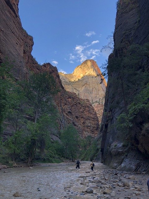 Download grátis The Narrows Canyon River - foto ou imagem gratuita a ser editada com o editor de imagens online GIMP