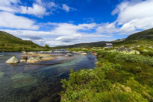 Free download The Nature Of River Landscape -  free photo or picture to be edited with GIMP online image editor