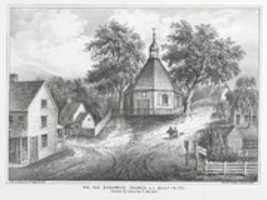 Free download The Old Bushwick Church L.I. Built in 1711 free photo or picture to be edited with GIMP online image editor