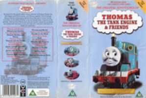 Free download The Original Adventures of Thomas the Tank Engine and Friends The Complete First Series UK VHS 1998 Cover free photo or picture to be edited with GIMP online image editor