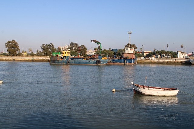Free download The Port Of Santa Maria River -  free photo or picture to be edited with GIMP online image editor