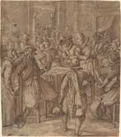 Free download The Prodigal Son Squanders his Fortune with Prostitutes free photo or picture to be edited with GIMP online image editor
