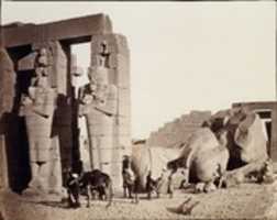 Free download The Rameseum of El-Kurneh, Thebes free photo or picture to be edited with GIMP online image editor