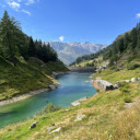 The river is gentle and clear  screen for extension Chrome web store in OffiDocs Chromium