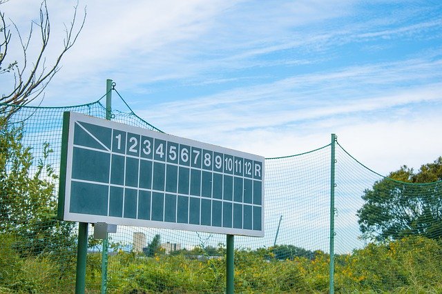 Template Photo The Scoreboard Sports Baseball -  for OffiDocs