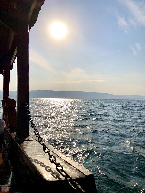 Scarica gratuitamente The Sea Galilee Sol Water - foto o immagine gratuita da modificare con l'editor di immagini online GIMP