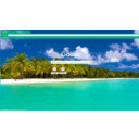 The sea island of palms  screen for extension Chrome web store in OffiDocs Chromium