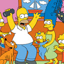 The simpsons  screen for extension Chrome web store in OffiDocs Chromium