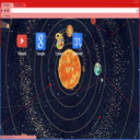 the solar system  screen for extension Chrome web store in OffiDocs Chromium