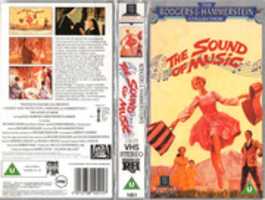 Free download The Sound Of Music UK VHS 1990 Cover free photo or picture to be edited with GIMP online image editor