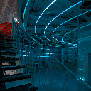 The Staircase Under Futuristic Light  screen for extension Chrome web store in OffiDocs Chromium