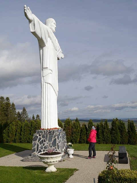 Descărcare gratuită The Statue of Jesus Country - fotografie sau imagini gratuite pentru a fi editate cu editorul de imagini online GIMP