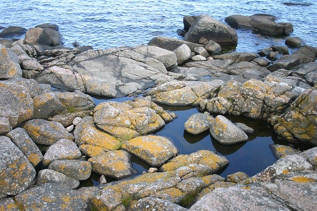 免费下载 The Stones Coast Sea - 可使用 GIMP 在线图像编辑器编辑的免费照片或图片