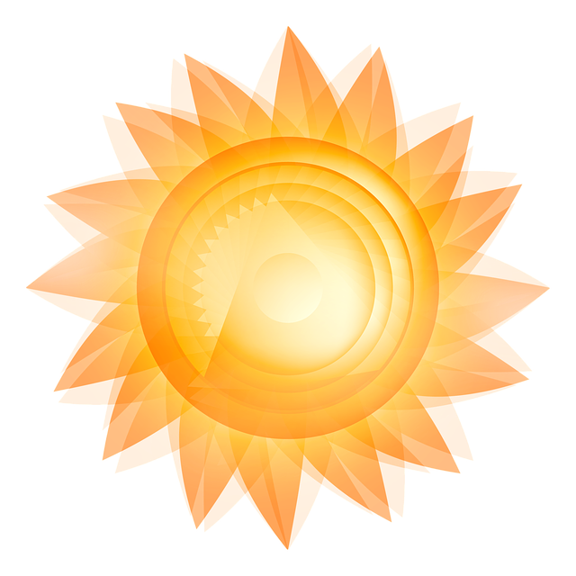 Free download The Sun Orange Holidays -  free illustration to be edited with GIMP free online image editor