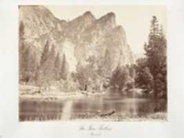 Free download The Three Brothers, Yosemite free photo or picture to be edited with GIMP online image editor