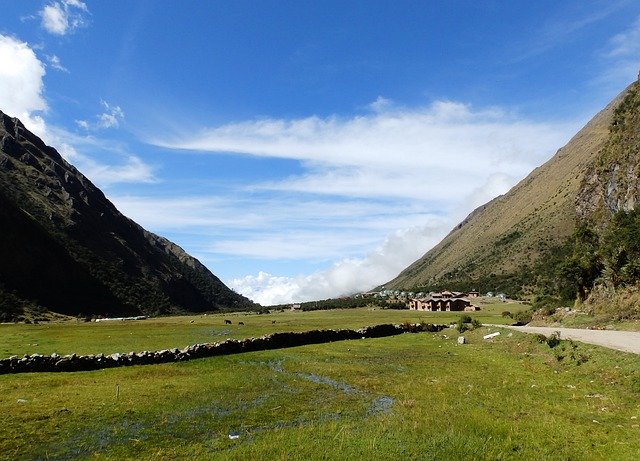 Free download The Valley Of Mountains Clouds -  free photo or picture to be edited with GIMP online image editor