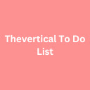 Thevertical To Do List  screen for extension Chrome web store in OffiDocs Chromium