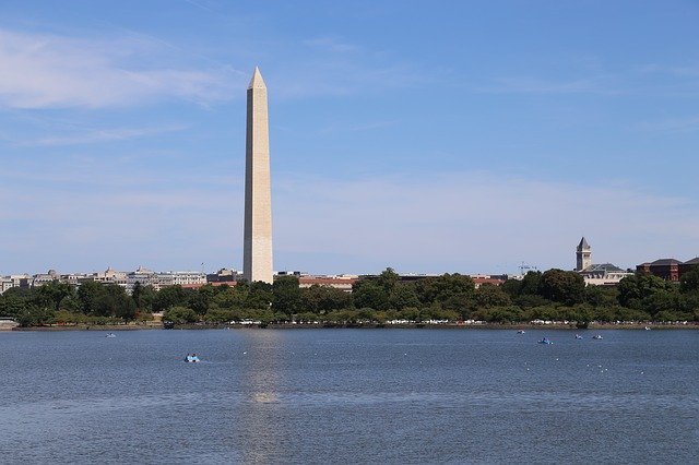 Scarica gratuitamente l'immagine gratuita del monumento a Washington da modificare con l'editor di immagini online gratuito GIMP