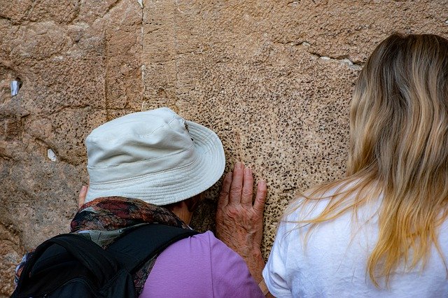 Free download The Western Wall Praying God -  free photo or picture to be edited with GIMP online image editor