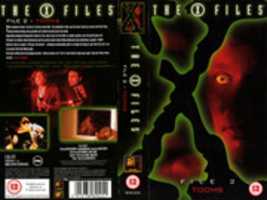 Free download The X Files File 2 Tooms UK VHS 1996 Cover free photo or picture to be edited with GIMP online image editor