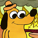 This Is Fine  screen for extension Chrome web store in OffiDocs Chromium