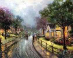 Free download Thomas Kinkade Artwork free photo or picture to be edited with GIMP online image editor