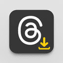 Threads Exporter  screen for extension Chrome web store in OffiDocs Chromium