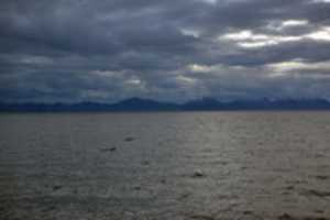 Free download Threatening Clouds over Agostini Sound free photo or picture to be edited with GIMP online image editor