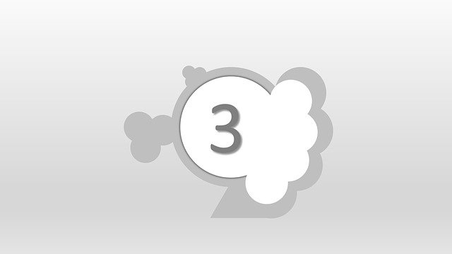 Download gratuito Three 3 123 - illustrazione gratuita da modificare con l'editor di immagini online gratuito GIMP