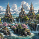 Three castles  screen for extension Chrome web store in OffiDocs Chromium