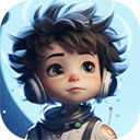 three dimensional kids adventure explore moon space  screen for extension Chrome web store in OffiDocs Chromium
