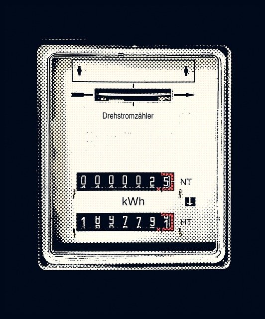 Free download Three-Phase Meter Electricity -  free illustration to be edited with GIMP free online image editor