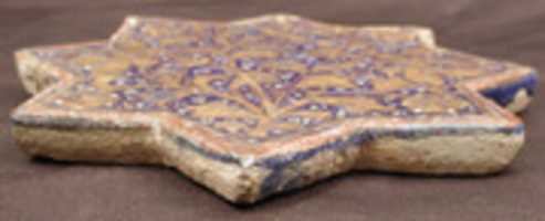 Free download Three Tiles with Lajvardina Glaze free photo or picture to be edited with GIMP online image editor