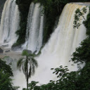 Three white waterfalls  screen for extension Chrome web store in OffiDocs Chromium