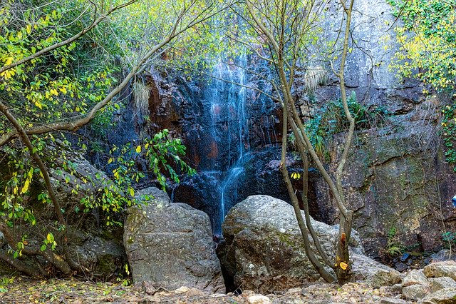 Gratis download Throat Waterfall Nature - gratis gratis foto of afbeelding om te bewerken met GIMP online afbeeldingseditor