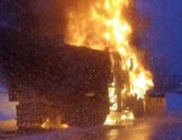 Free download Thruway Fire free photo or picture to be edited with GIMP online image editor