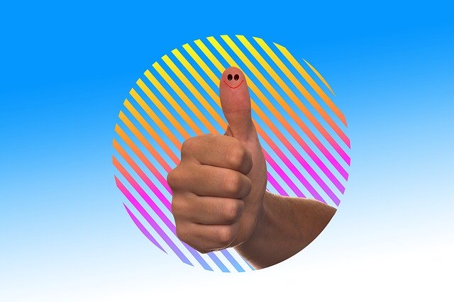 Unduh gratis Thumb Success Arrow - foto atau gambar gratis untuk diedit dengan editor gambar online GIMP