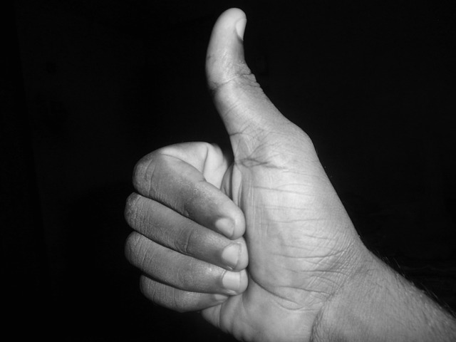 Free download thumb up like sign hand ok good free picture to be edited with GIMP free online image editor