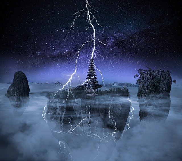 Libreng download Thunder Night Lightning - libreng larawan o larawan na ie-edit gamit ang GIMP online na editor ng imahe