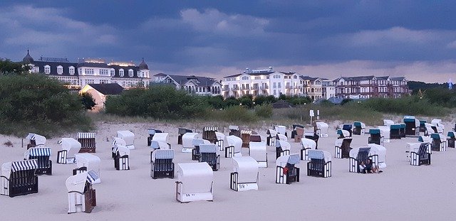 Free download Thunderstorm Usedom Baltic Sea -  free photo or picture to be edited with GIMP online image editor
