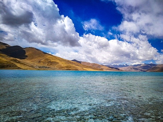 Baixe grátis Tibet Landscape Brine - foto ou imagem grátis para ser editada com o editor de imagens online GIMP