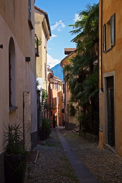 Free download Ticino City Alley -  free photo or picture to be edited with GIMP online image editor