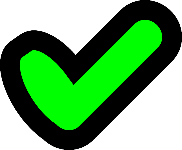 Free download Tick Mark Right - Free vector graphic on Pixabay free illustration to be edited with GIMP free online image editor