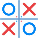 Tic Tac Toe Game  screen for extension Chrome web store in OffiDocs Chromium