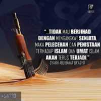 Free download TIDAK MAU BERJIHAD DENGAN MENGANGKAT SENJATA free photo or picture to be edited with GIMP online image editor