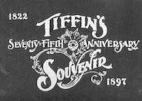 הורדה חינם של מזכרת יום השנה של Tiffins שבעים וחמש שנים 1822-1897 תמונה או תמונה בחינם לעריכה עם עורך התמונות המקוון GIMP