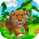 Tiger Simulator 3D Game Hunt, gather, and feed your family in the jungle!  screen for extension Chrome web store in OffiDocs Chromium