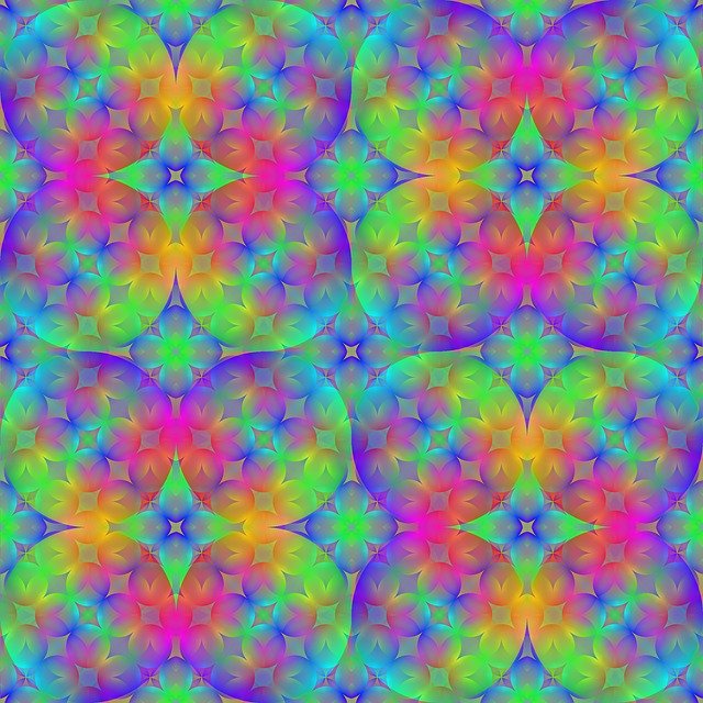 Free download Tile Pattern Colorful -  free illustration to be edited with GIMP free online image editor