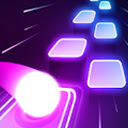 Tiles Hop: EDM Rush!  screen for extension Chrome web store in OffiDocs Chromium